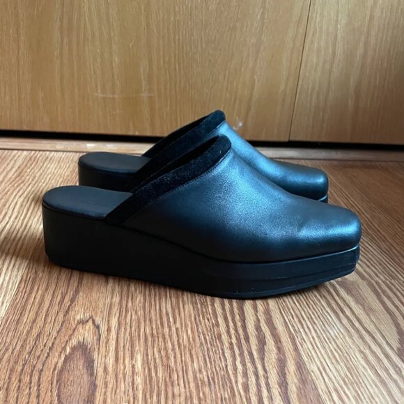 Rachel Comey Black Auder Platform Clog sz 8.5 - Picture 2 of 5